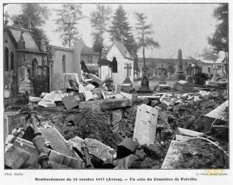 Bombardement du 16 octobre 1917 (Nancy)